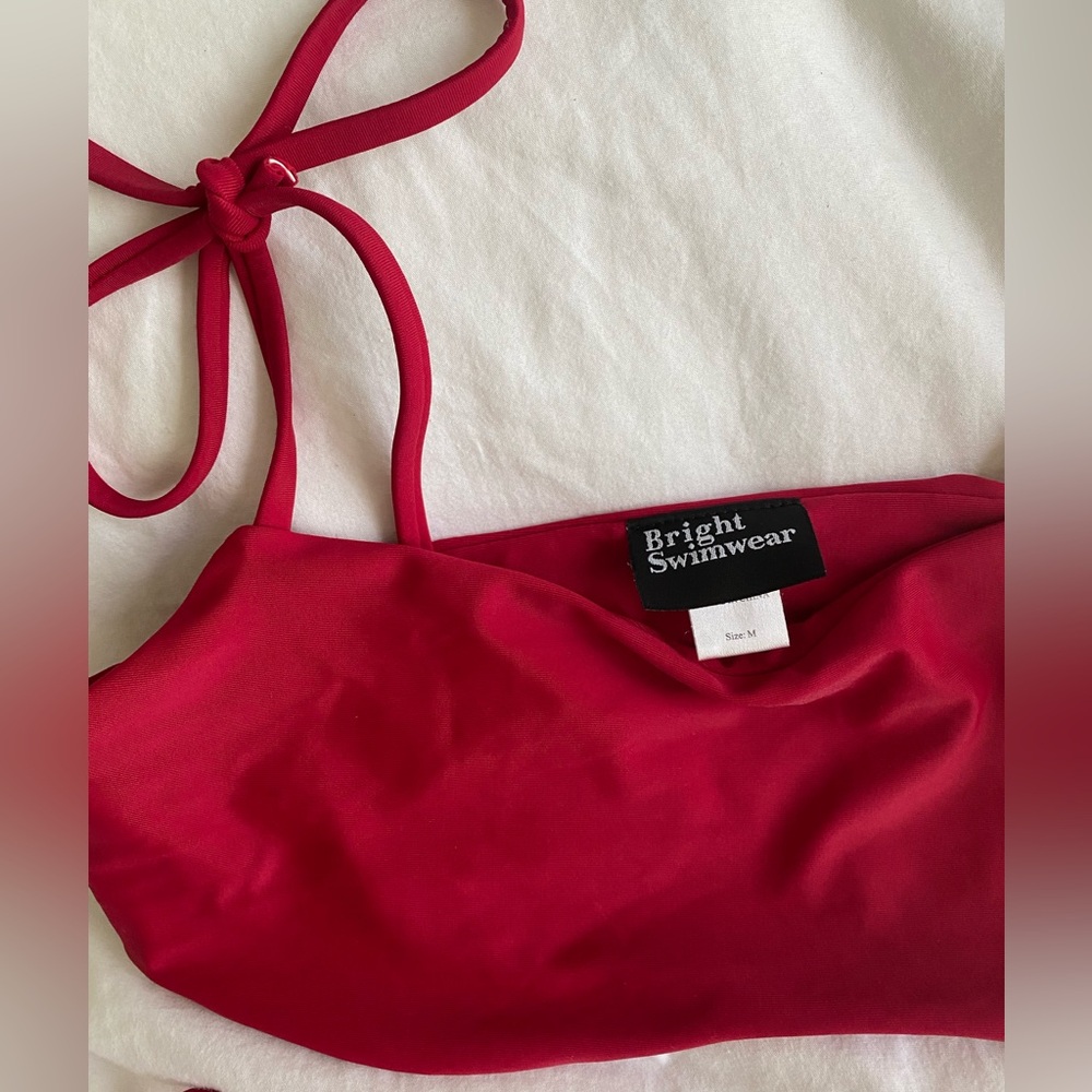 Bright Red Bikini - image 2